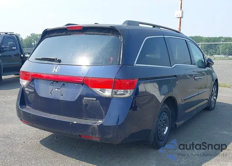 2014 Honda Odyssey Touring/Touring Elite from USA, damaged, VIN 5FNRL5H95EB025628